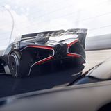 Das Heck des Bugatti Bolide: Bei 1800 PS sind vier Endrohe gerade genug