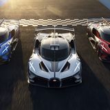 Direkt nach der Zieleinfahrt: Hier wird man den Bolide wohl am häufigsten sehen können