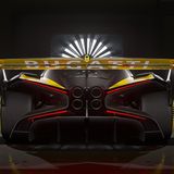 Ein spektakuläres Heck mit Rückleuchten im X-Design