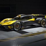 Die schräge Frontansicht zeigt, was der Bolide zu bieten hat