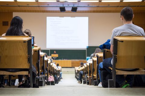 Vorlesung im Hörsaal