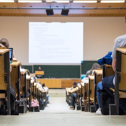 Vorlesung im Hörsaal