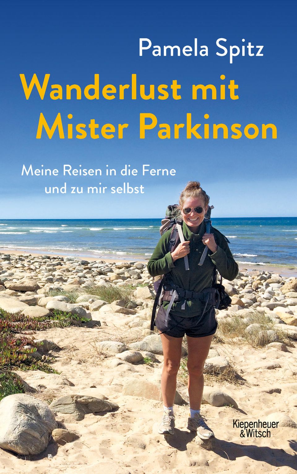 "Wanderlust mit Mister Parkinson" von Pamela Spitz erscheint im Verlag Kiepenheuer & Witsch und kostet 18 Euro. Auf ihrem englischsprachigen Blog "Wanderlust with P" erzählt sie von ihren Abenteuern.