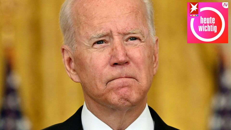 Joe Biden, Präsident der USA, spricht in einer Fernsehansprache über die Situation in Afghanistan
