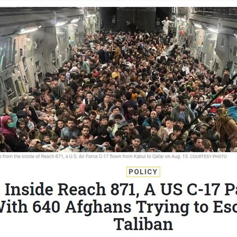 640 Afghanen an Bord