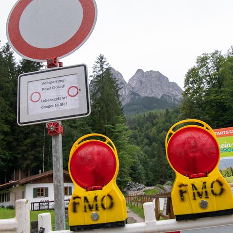 Höllentalklamm am Fuß der Zugspitze