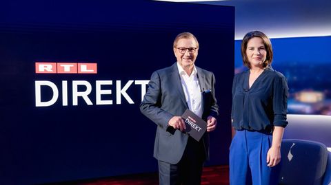 Annalena Baerbock bei "RTL direkt"