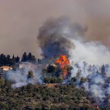 Waldbrände in Jerusalem