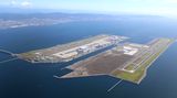 Kansai International Airport aus der Luft