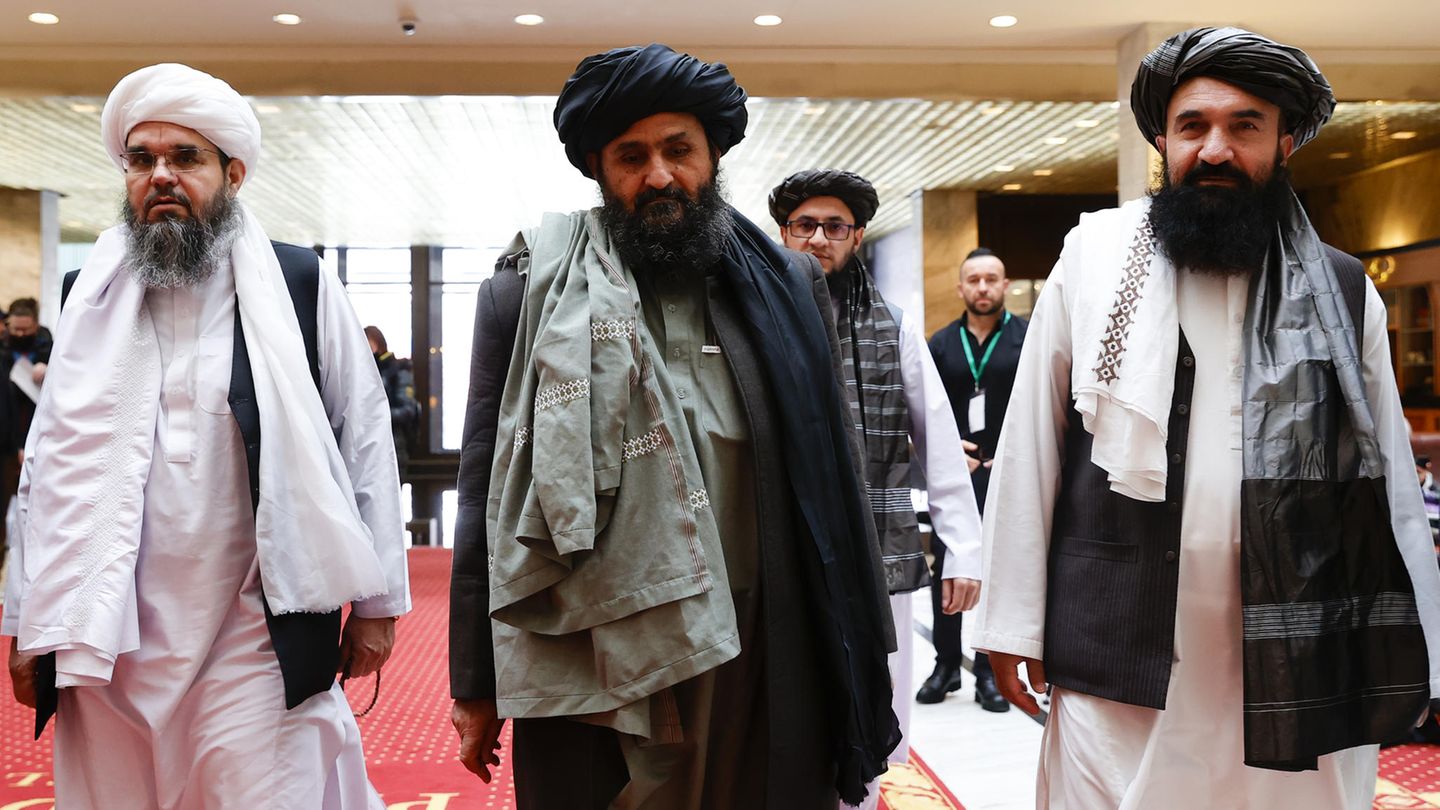 Taliban-Delegation bei Verhandlungen in Moskau