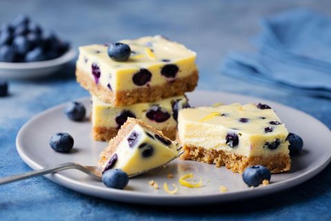 Spontaner Genuss: Blitz-Rezept – Zitroniger Blaubeer-Käsekuchen