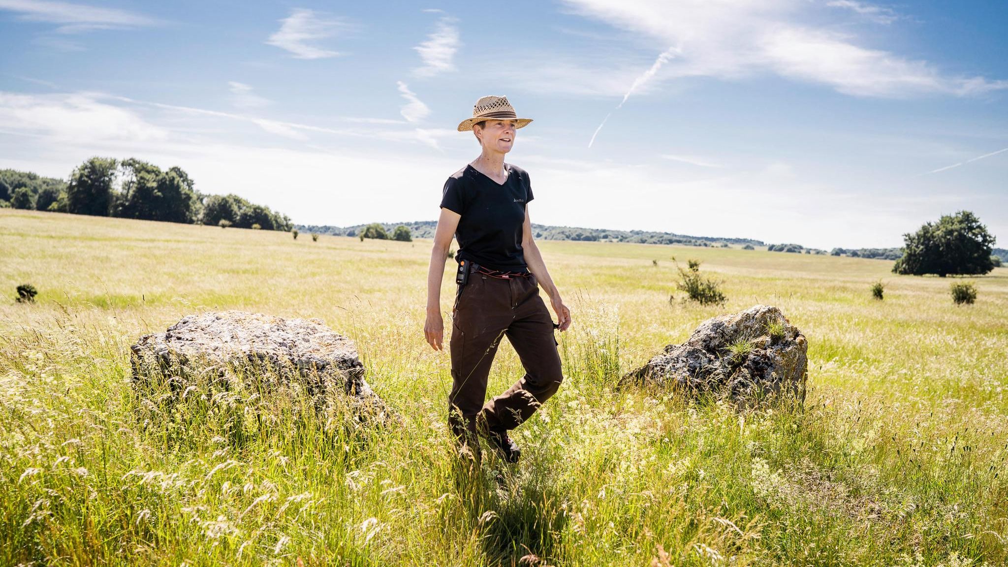 Sara Meier arbeitet als Schäferin in einem Biosphärenreservat