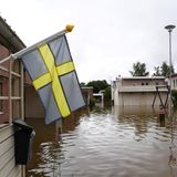 Fluten in Schweden