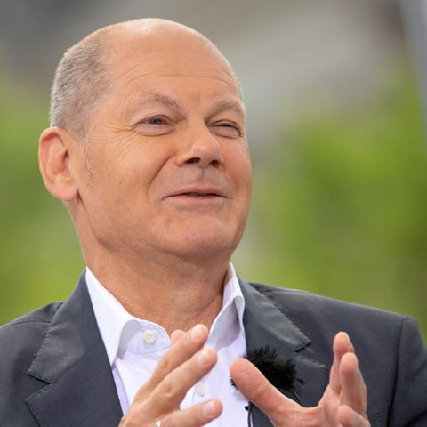 SPD-Kanzlerkandidat Olaf Scholz hat angesichts aktueller Umfragewerte gut lachen