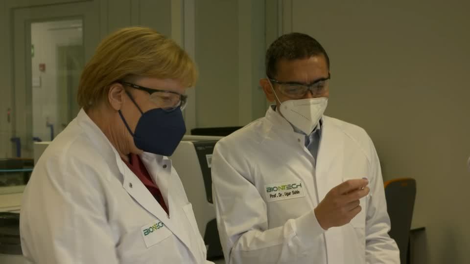 Video: Merkel ruft erneut zum Impfen auf