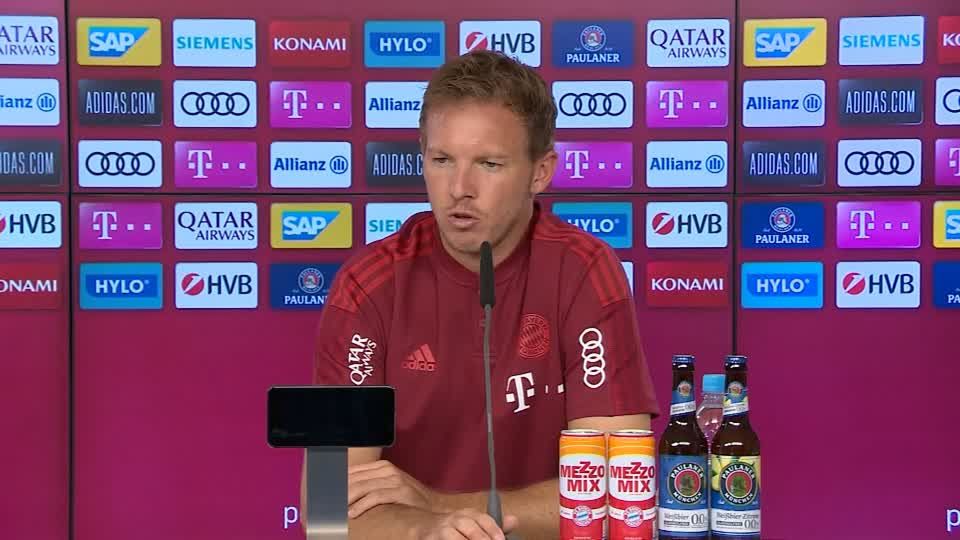 Video: Nagelsmann: Lewandowski fühlt sich bei Bayern sehr wohl
