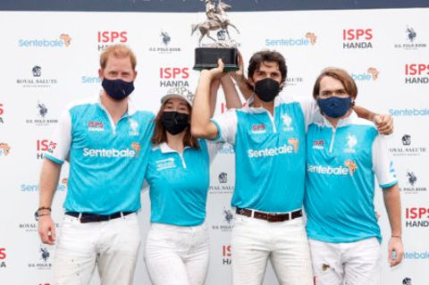Prinz Harry und sein Poloteam