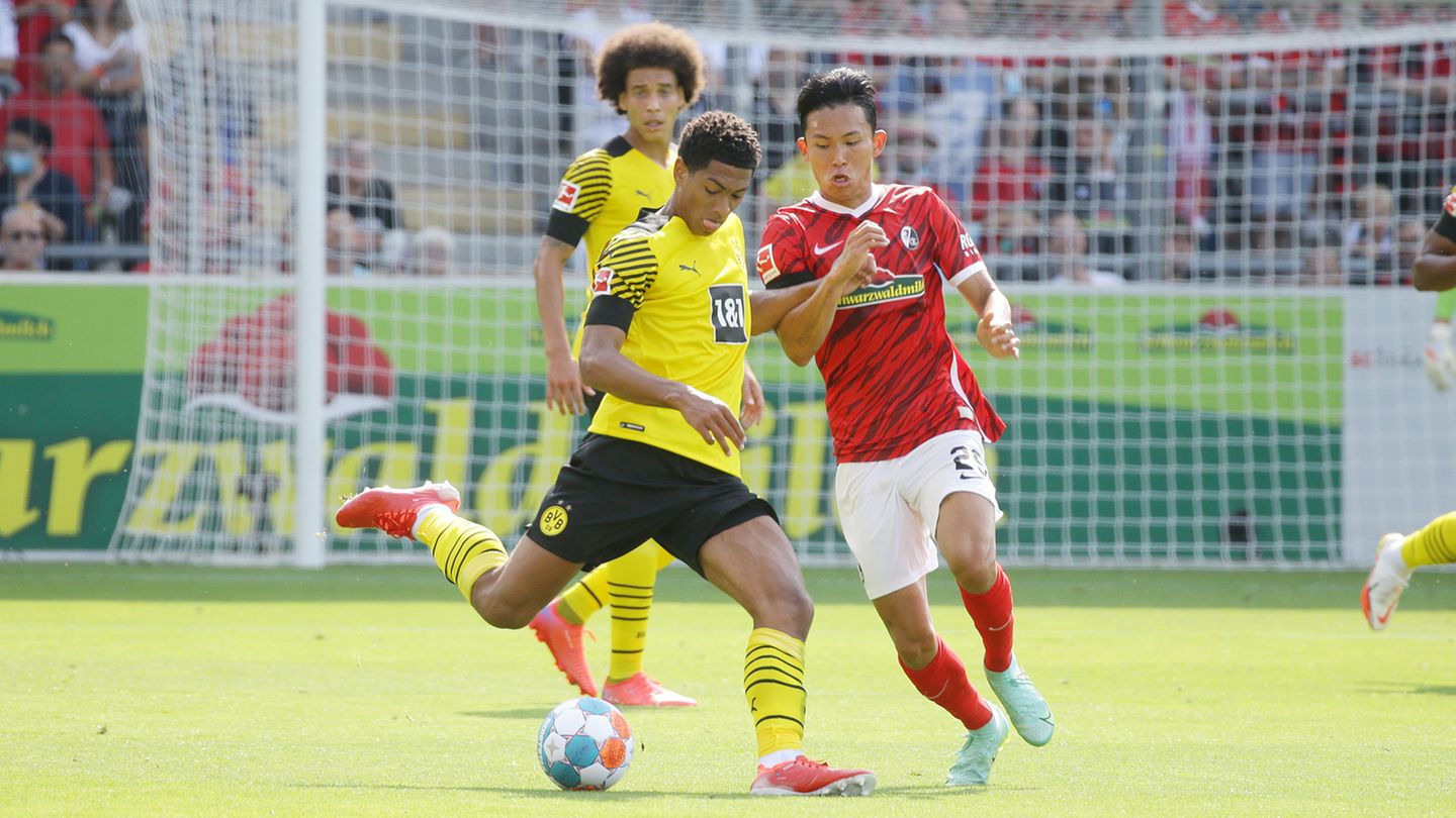 Borussia Dortmund lose in Freiburg