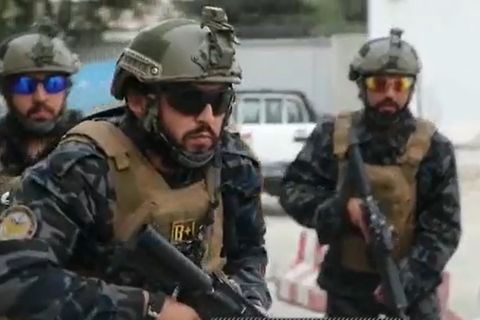 Screenshot eines Taliban-Propagandavideos