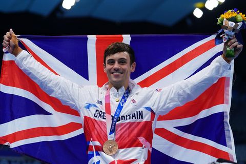 Tom Daley bei den Olympischen Spielen in Tokio