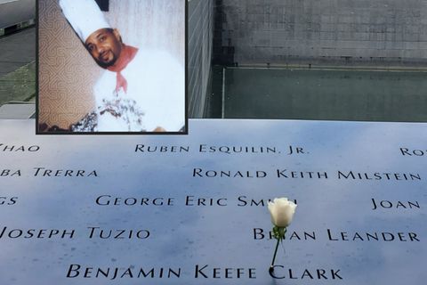 Das Denkmal für die Opfer des 11. September in New York trägt auch den Namen von Benjamin Keefe Clark