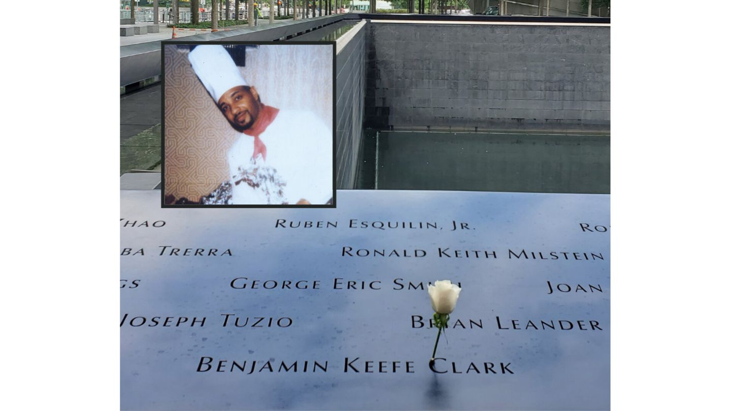 La-Shawn Clark und 911 Das Denkmal für die Opfer des 11. September in New York trägt auch den Namen von Benjamin Keefe Clark