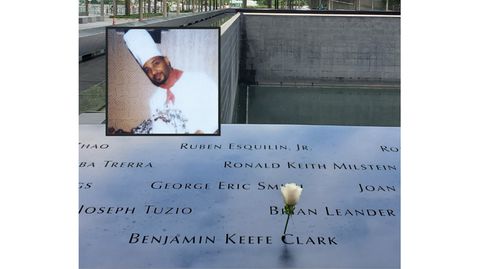 Das Denkmal für die Opfer des 11. September in New York trägt auch den Namen von Benjamin Keefe Clark