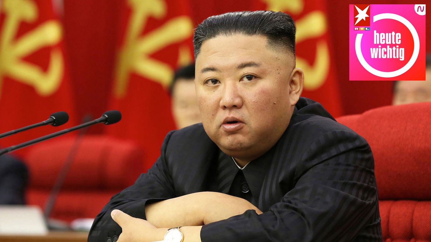 Kim Jong Un sieht auf dieser Aufnahme von Juni 2021 deutlich dünner aus als noch zu Jahresbeginn