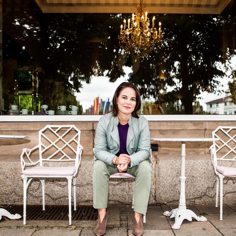 Annalena Baerbock während ihrer Wahlkampftour