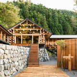 Yusuhara Wooden Bridge Museum, Yusuhara, Kochi, Japan, 2010