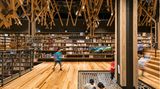 Yusuhara Community Library, Yusuhara, Kochi, Japan, 2018