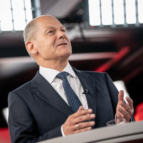 Olaf Scholz, Bundesfinanzminister und Kanzlerkandidat der SPD