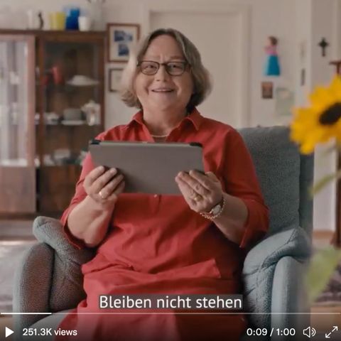 Ein Auschnitt aus dem Wahlwerbespot der Grünen "Ein schöner Land"