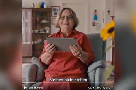 Ein Auschnitt aus dem Wahlwerbespot der Grünen "Ein schöner Land"