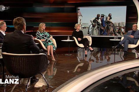Markus Lanz: Screenshot aus Sendung vom 24. August