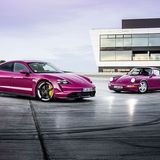 Die Fabre "sternrubin" stammt vom Porsche 911 (Baureihe 964)