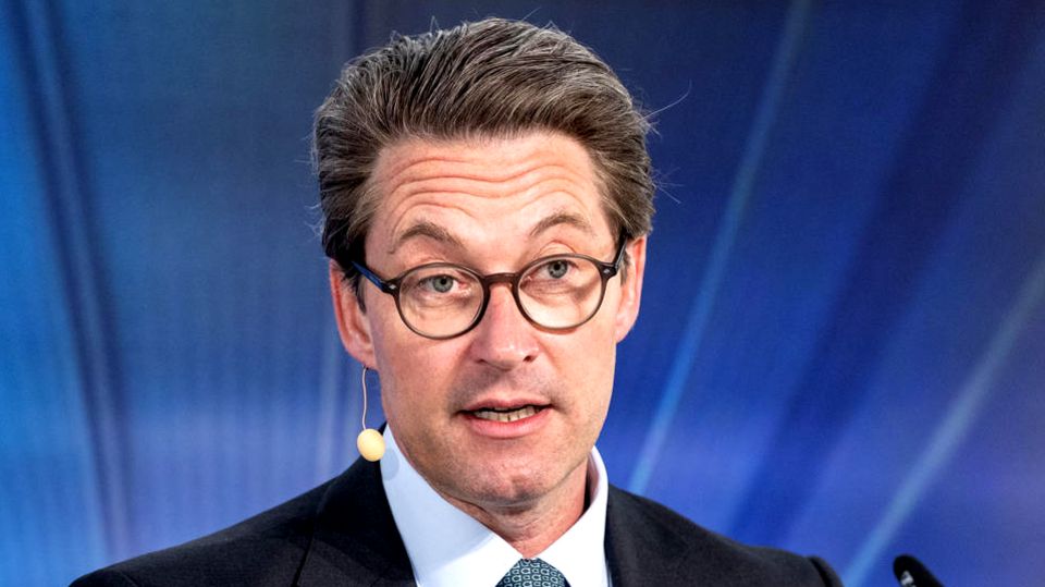 Bundesverkehrsminister Andreas Scheuer von der CSU