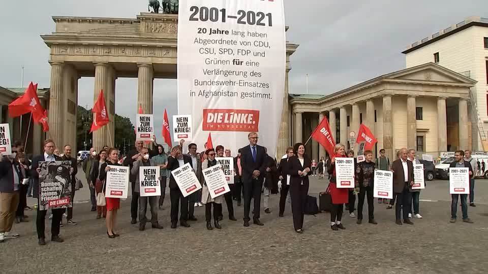 Video: Afghanistan: Linke wirft Bundesregierung Versagen vor Video: Afghanistan: Linke wirft Bundesregierung Versagen vor
