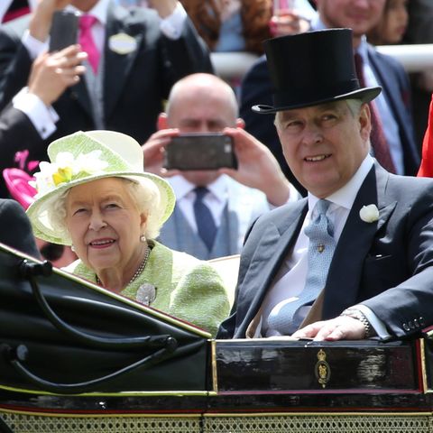 Queen Elizabeth II. und Prinz Andrew
