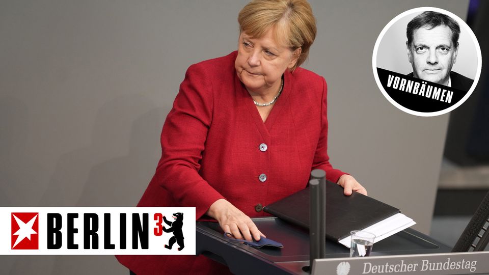 Berlin hoch 3 - Axel Vornbäumen über Angela Merkel