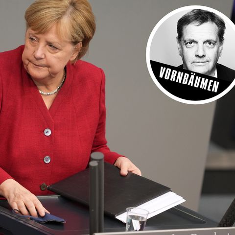Berlin hoch 3 - Axel Vornbäumen über Angela Merkel