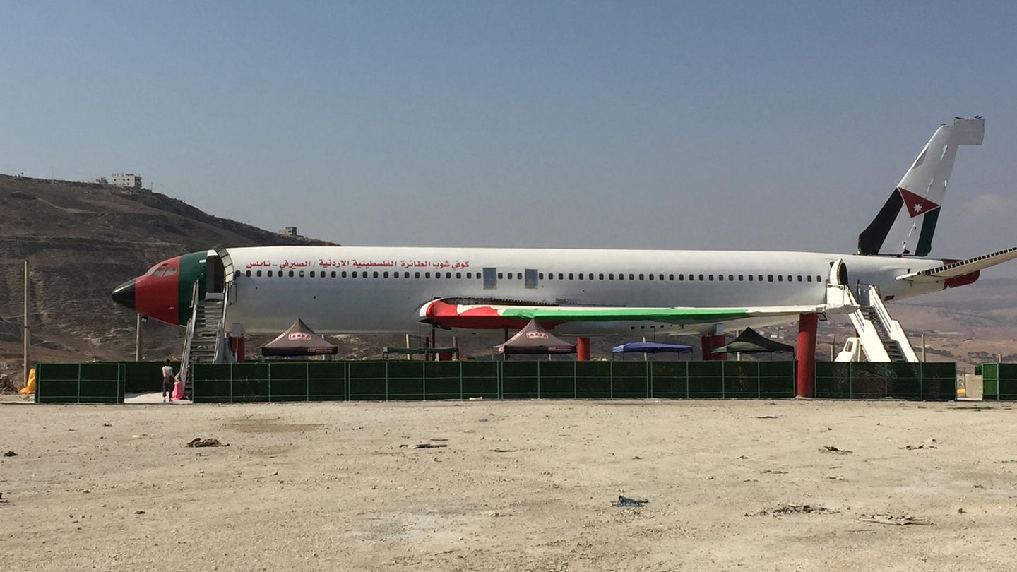 Westjordanland: Lebenstraum zweier Zwillingsbrüder: Eine Boeing 707 wird zum Restaurant