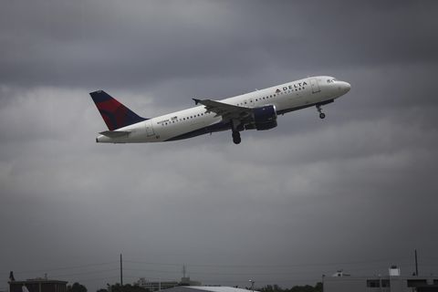 Flugzeug von Delta Airlines