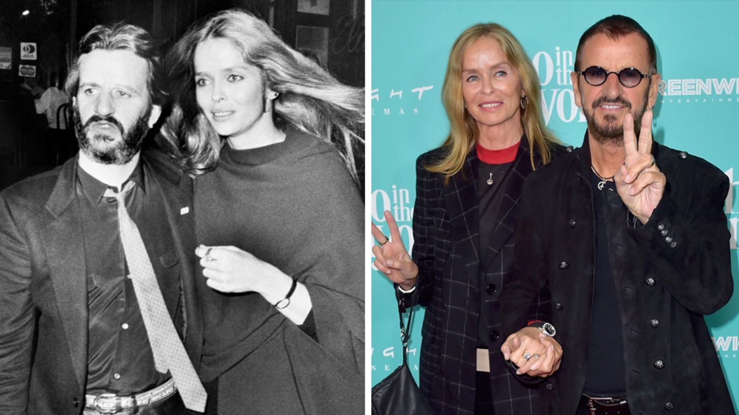 Barbara Bach und Ringo Starr