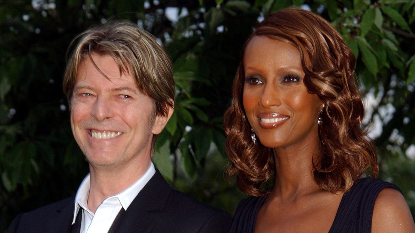 David Bowie und Iman David Bowie und Iman