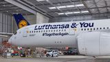 Lufthansa Airbus A350-900 mit dem Taufnamen "Braunschweig"