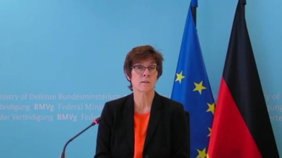Video: Kramp-Karrenbauer: Gefährliche Abzugsphase in Kabul beginnt Video: Kramp-Karrenbauer: Gefährliche Abzugsphase in Kabul beginnt