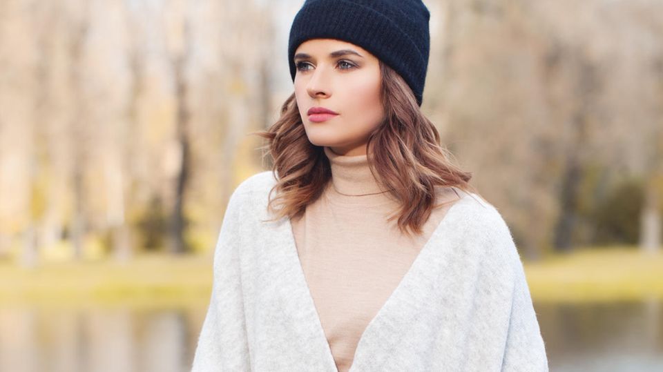 Im Herbst kann der Cardigan perfekt zum Lagenlook gestylt werden