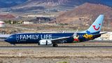 Der Ferienflieger Tuifly ist für seine auffälligen, teilweise auch von Hotelketten gesponsorten Werbe-Flugzeuge vom Typ 737 bekannt.