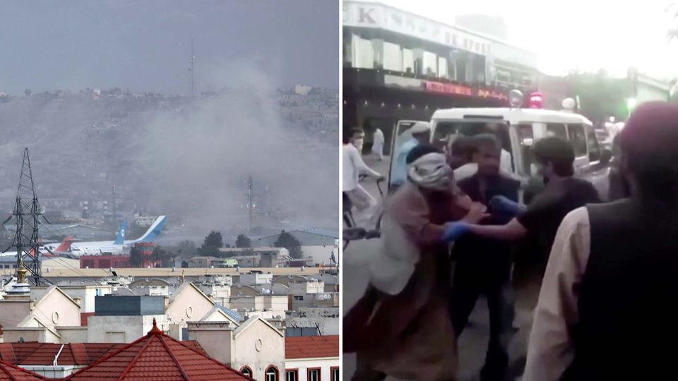 Mehrere Tote nach Explosionen am Kabuler Flughafen Mehrere Tote nach Explosionen am Kabuler Flughafen